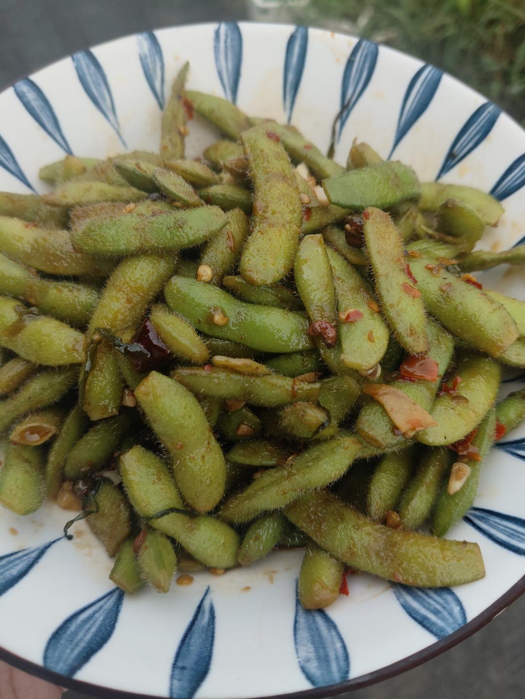 下酒菜-怪味麻辣毛豆