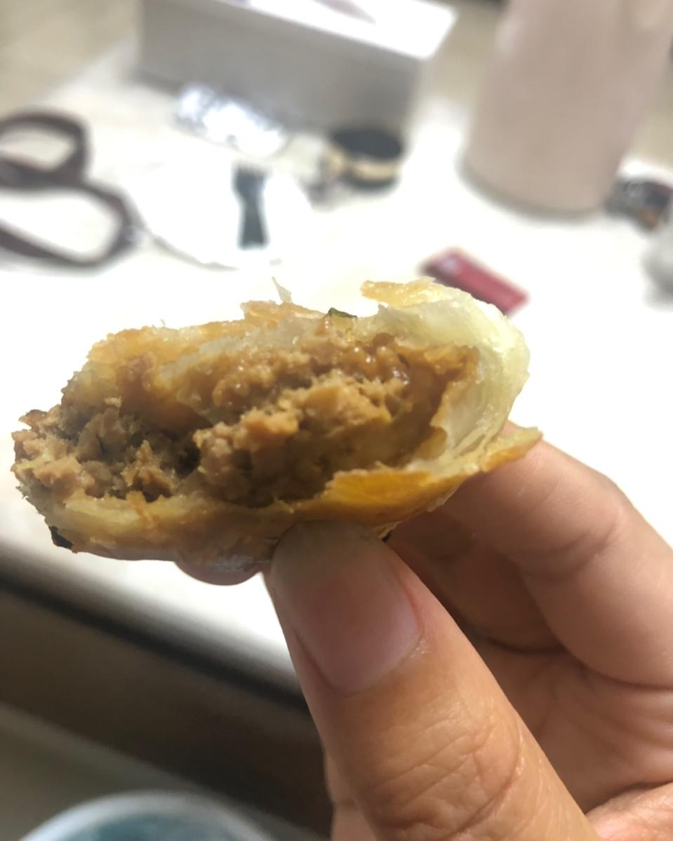 鲜肉月饼 (蛋挞皮版) - 新手也能做哦 :-)