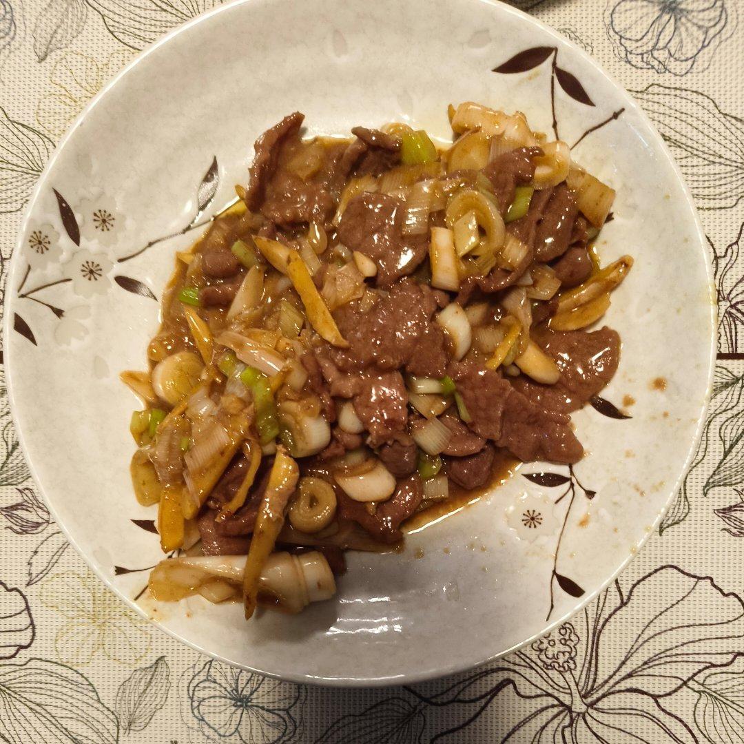 葱爆牛肉