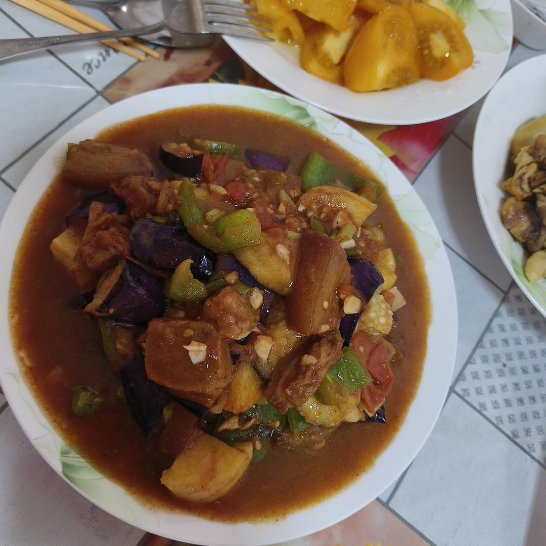 比饭馆好吃的烧茄子