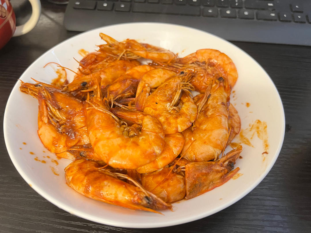 番茄酱闷大虾