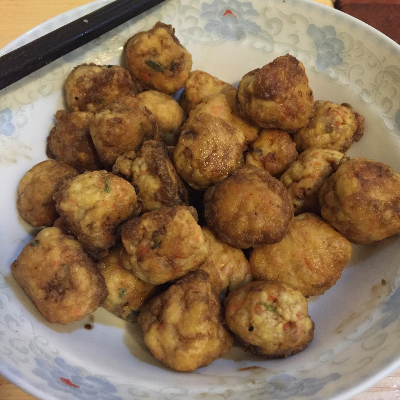 韩国料理——豆腐饼(동그랑땡)