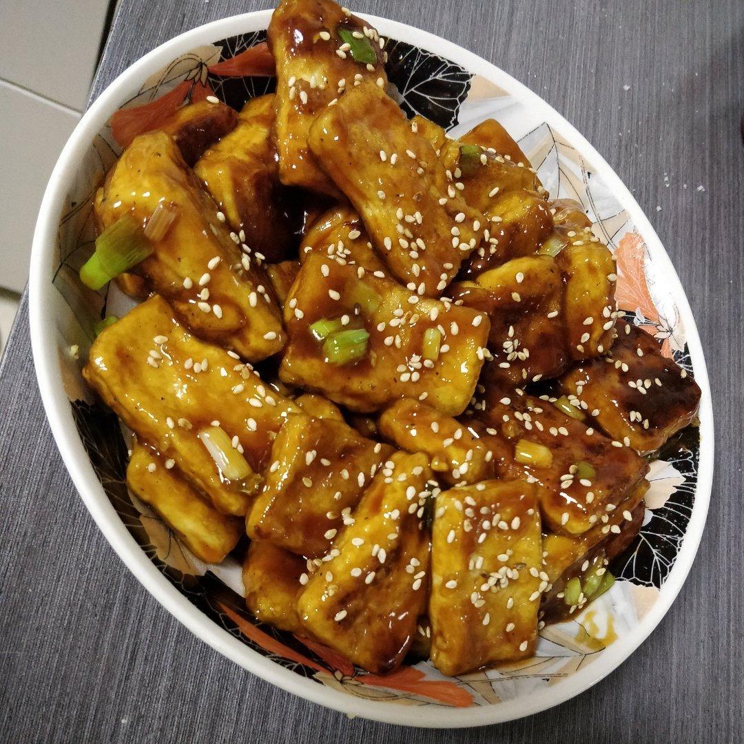 【糖醋脆皮豆腐+万能糖醋汁配方】