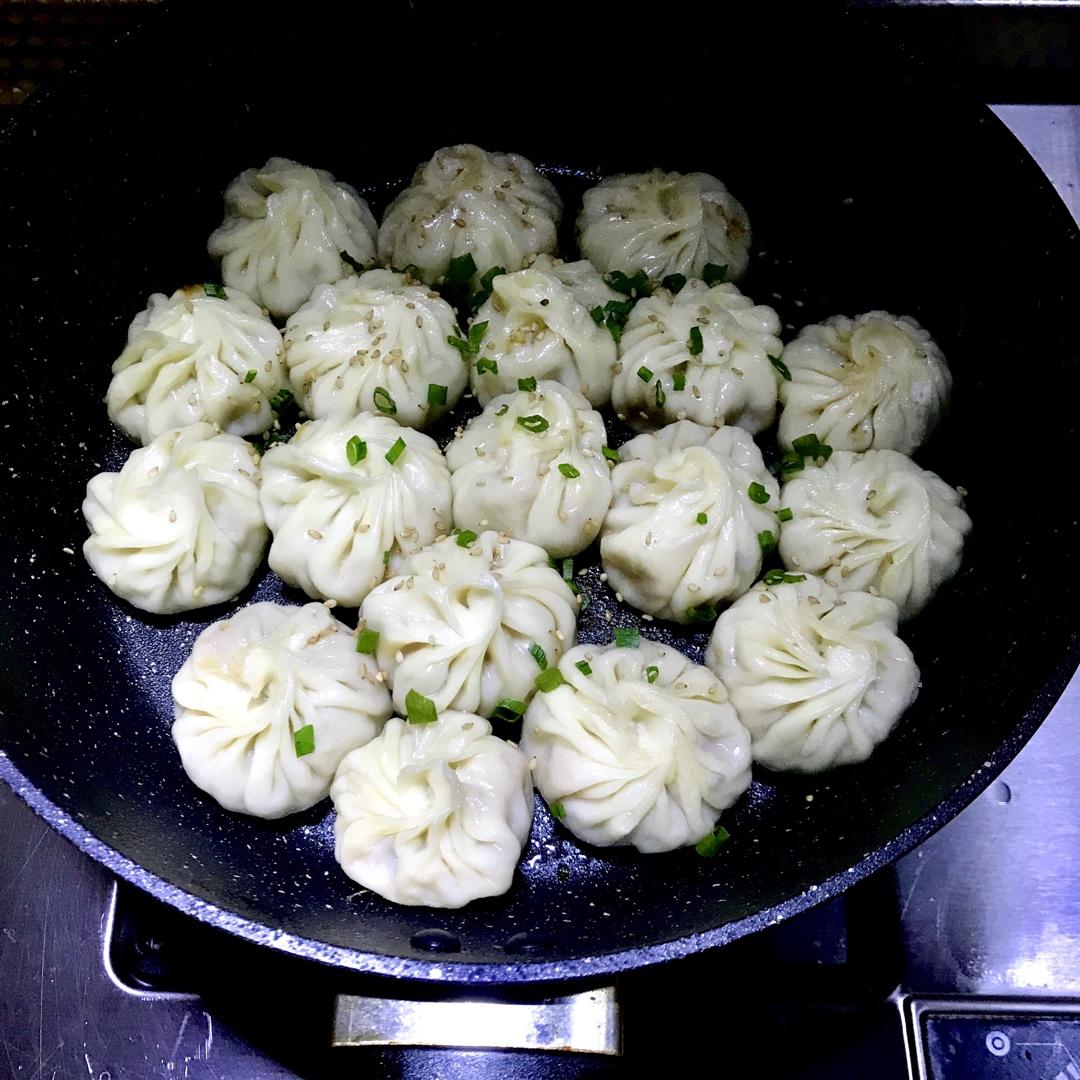 饺子皮水煎包