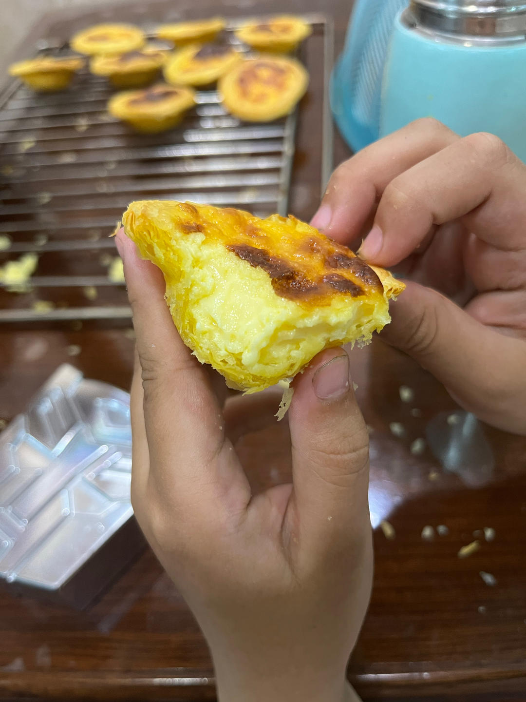 超嫩滑的葡式蛋挞(全蛋版)新手友好『秒杀KFC』