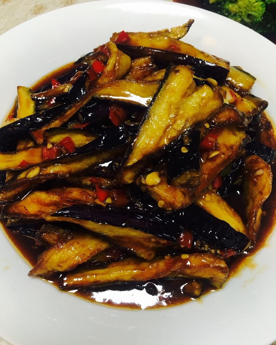 不一样的鱼香茄条