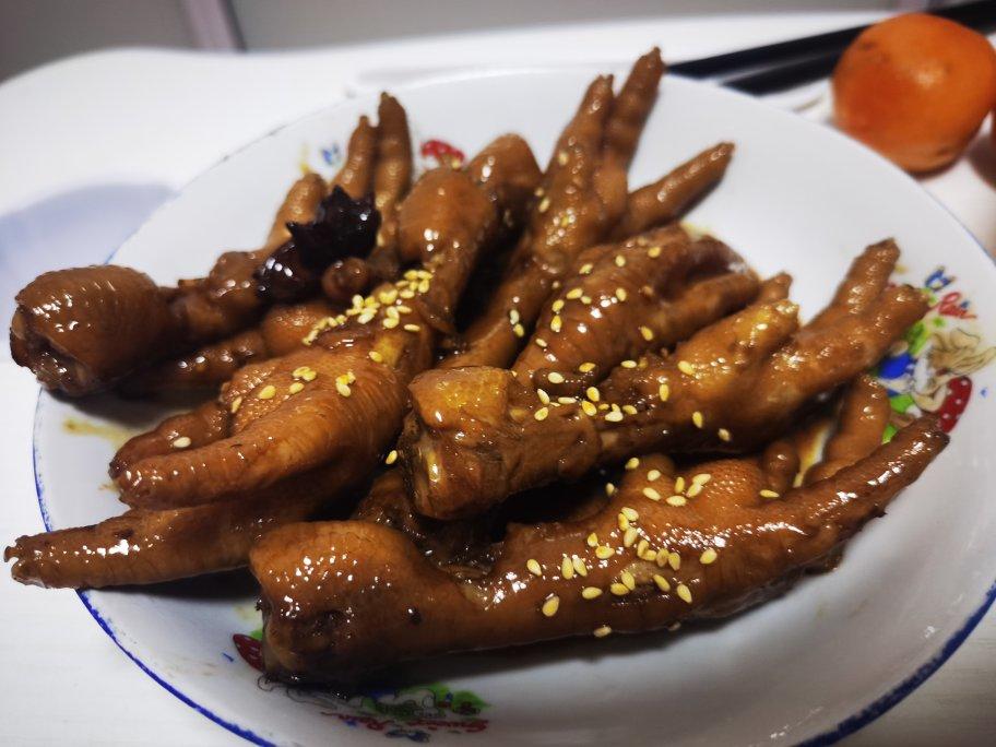 红烧鸡爪