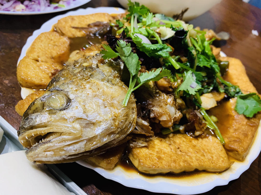 家常红烧鱼