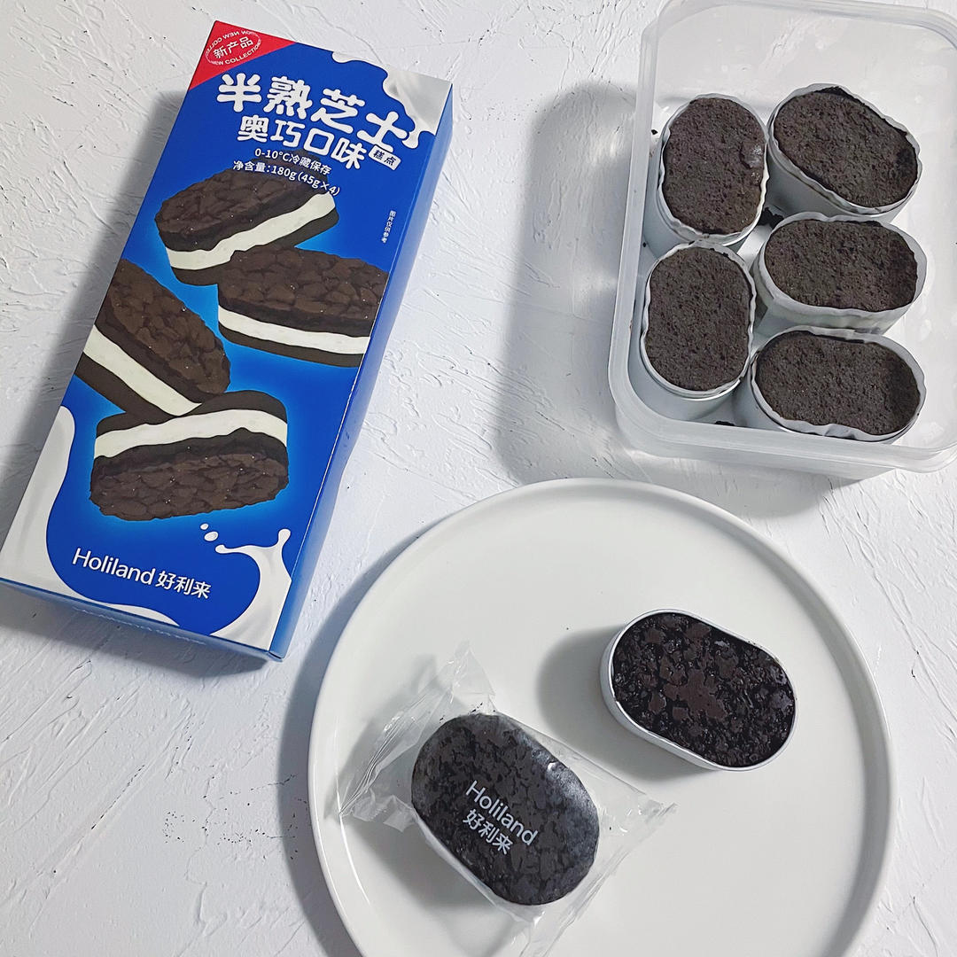 🍫奥利奥半熟芝士 & 奥利奥芝士冰淇淋