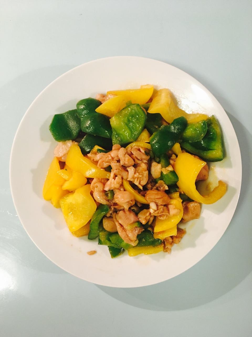 青椒炒鸡腿肉（大厨级别）