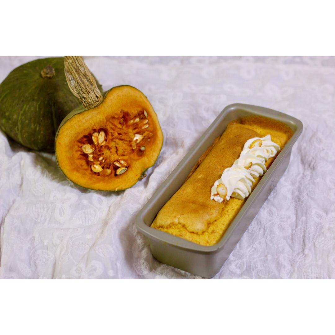 南瓜蛋糕(无油、低糖)