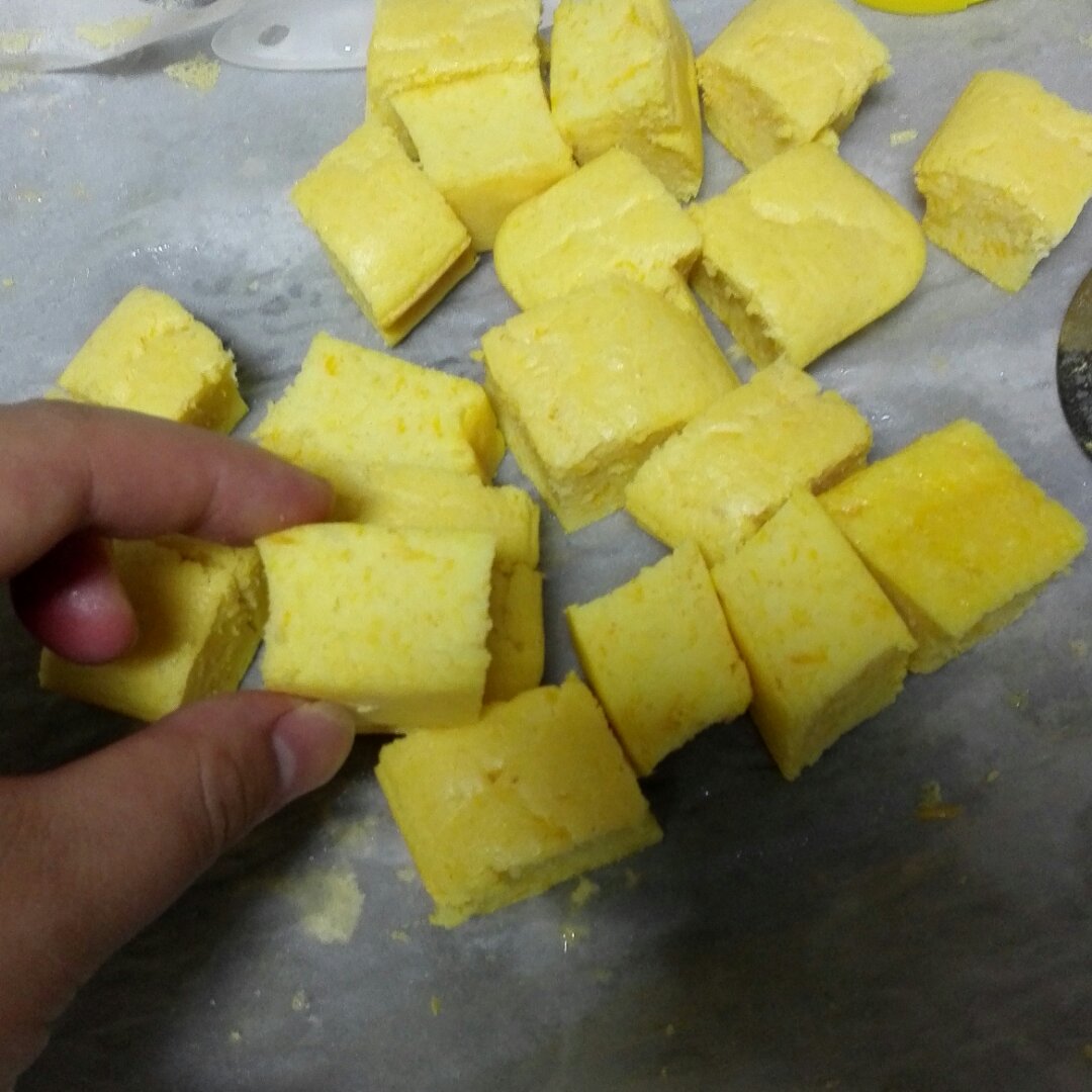 婴儿版南瓜蛋糕+南瓜饼干