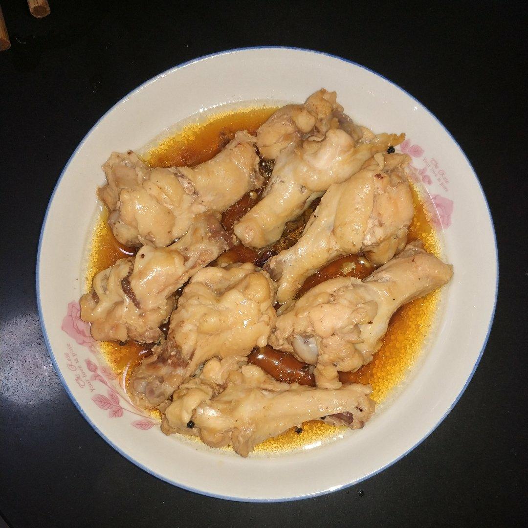 无油版巨嫩无比的椒盐蒸鸡腿🍗