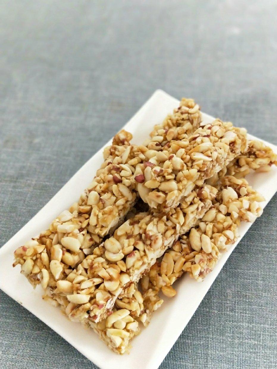 无水无油香脆花生糖