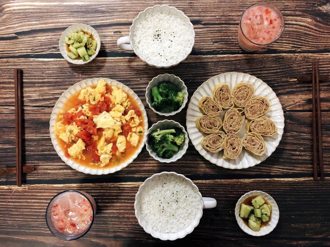 两人食营养晚餐