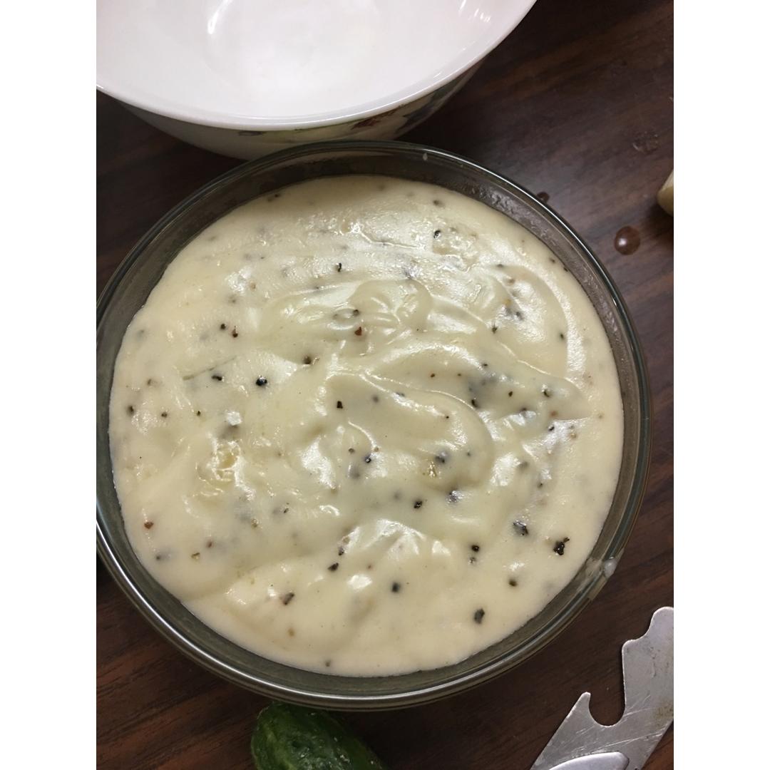 白酱的做法 意面白酱 西餐基础白酱