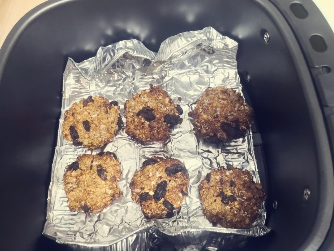 低卡减脂｜香蕉燕麦可可饼干