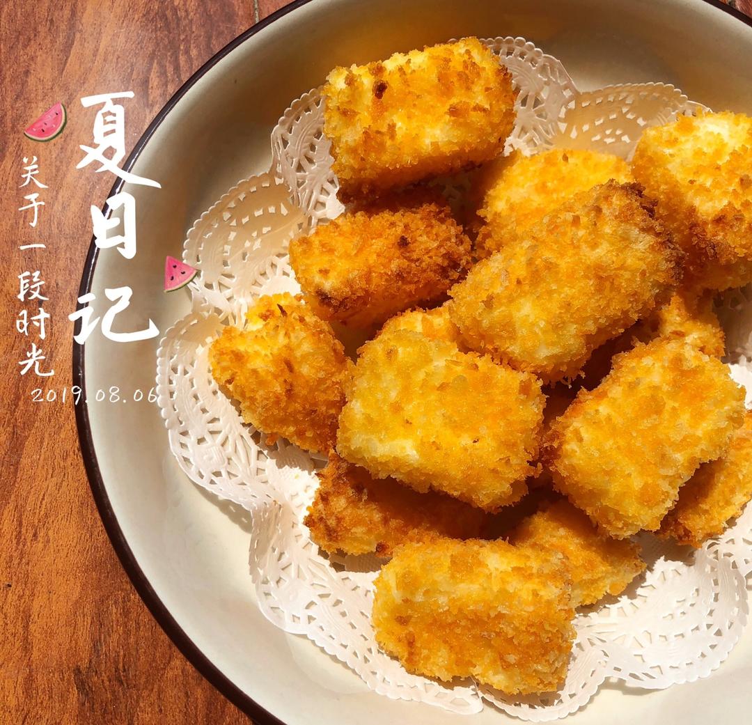 空气炸锅炸椰蓉牛奶