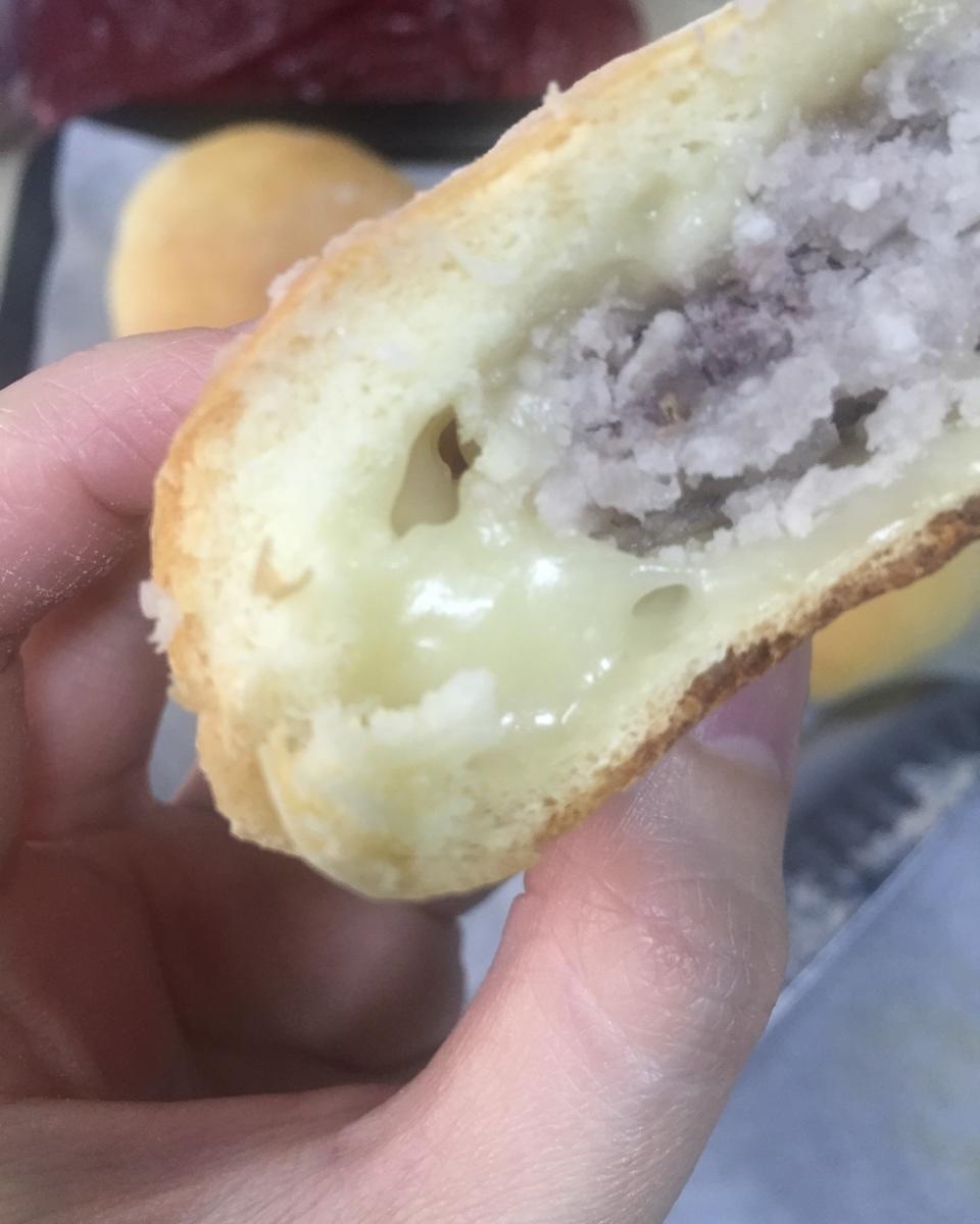 芋泥椰浆麻薯软欧包