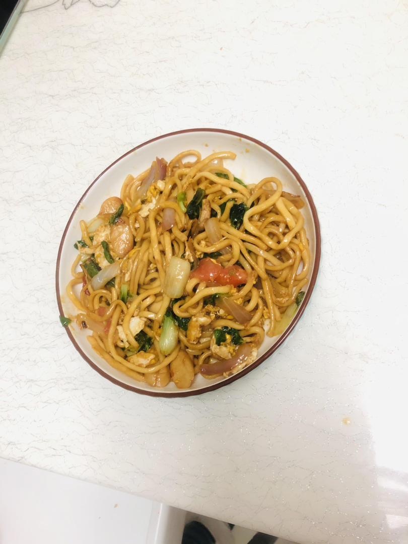 独家蔬菜炒面