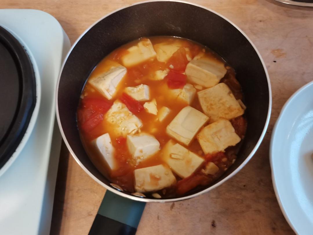番茄烧豆腐