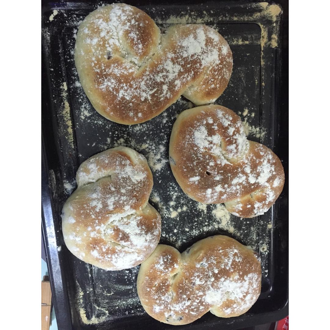 面包店里的常客——蔓越莓奶酪软欧