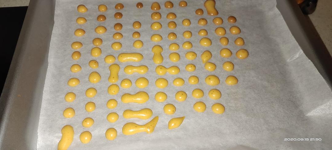 （更新）5月+宝宝辅食                                                 奶香蛋黄溶豆