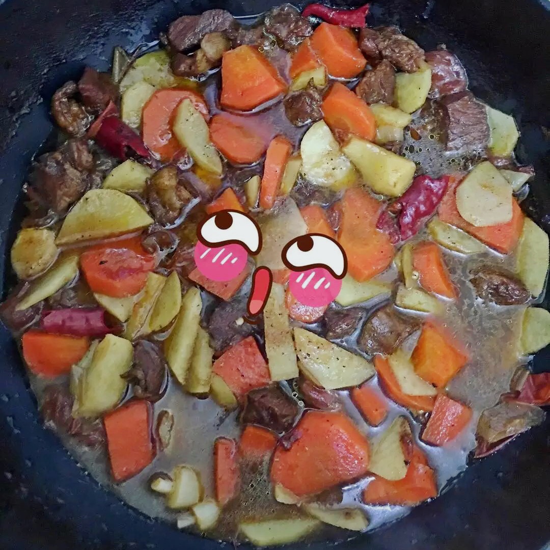 土豆炖牛肉