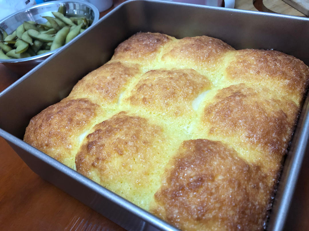 简单易做～椰蓉小面包