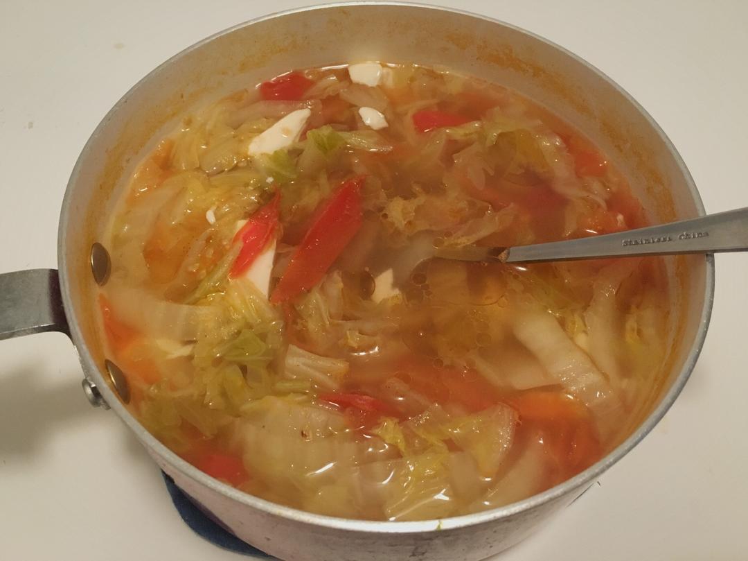 番茄豆腐汤
