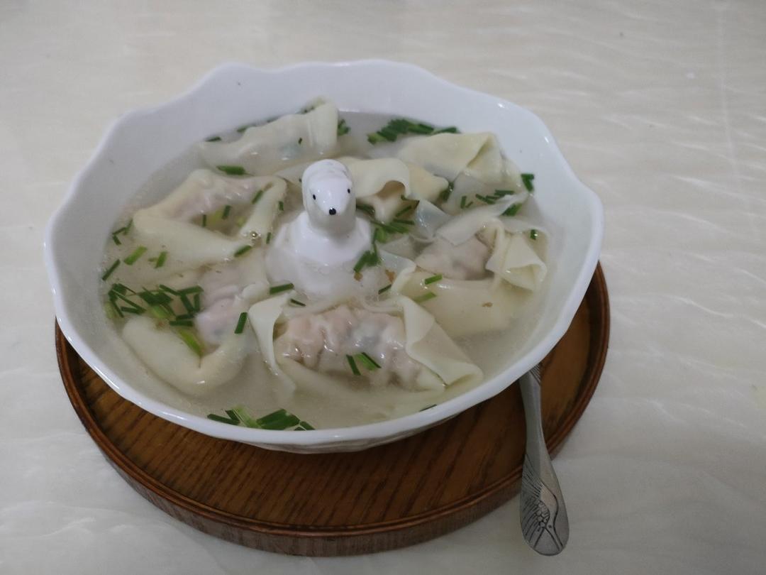 元宝馄饨的包法