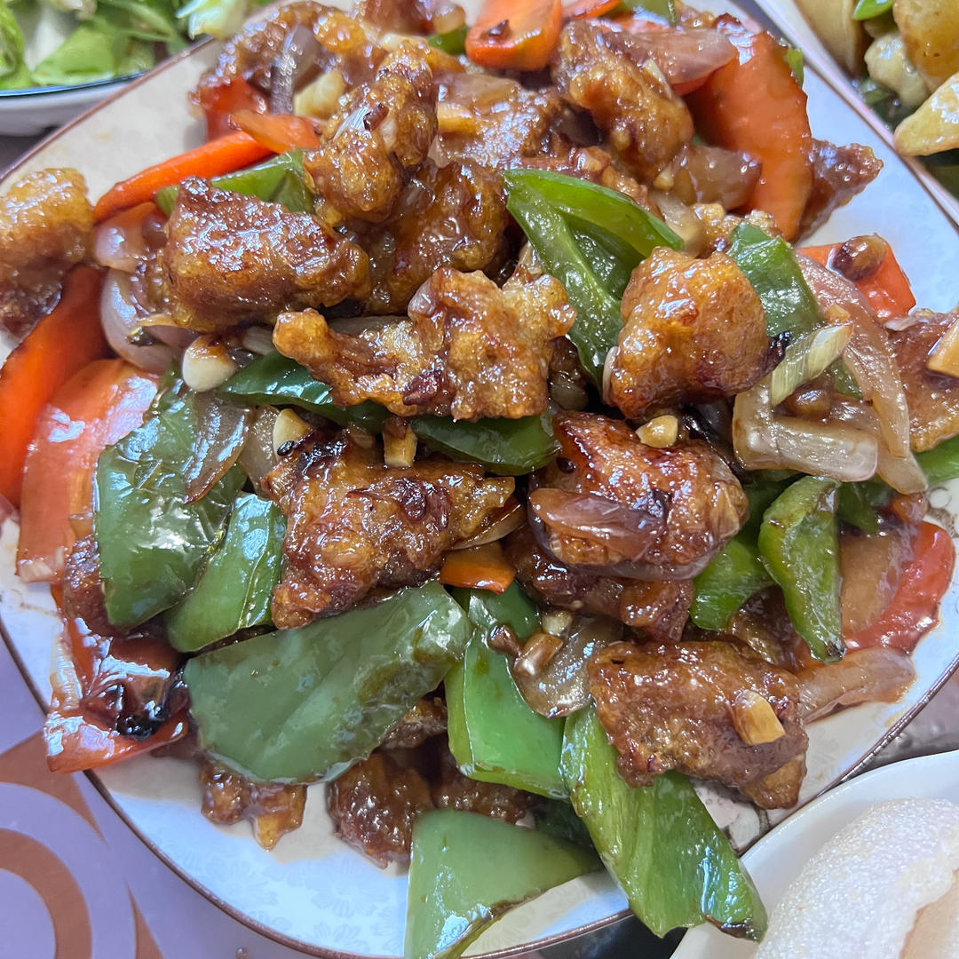 溜肉段，熘肉段（晶莹透亮外脆里嫩）