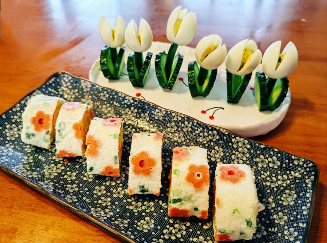 黄瓜鹌鹑蛋郁金香🌷