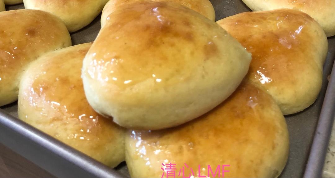 奶香爱心💗鲜甜玉米饼的做法