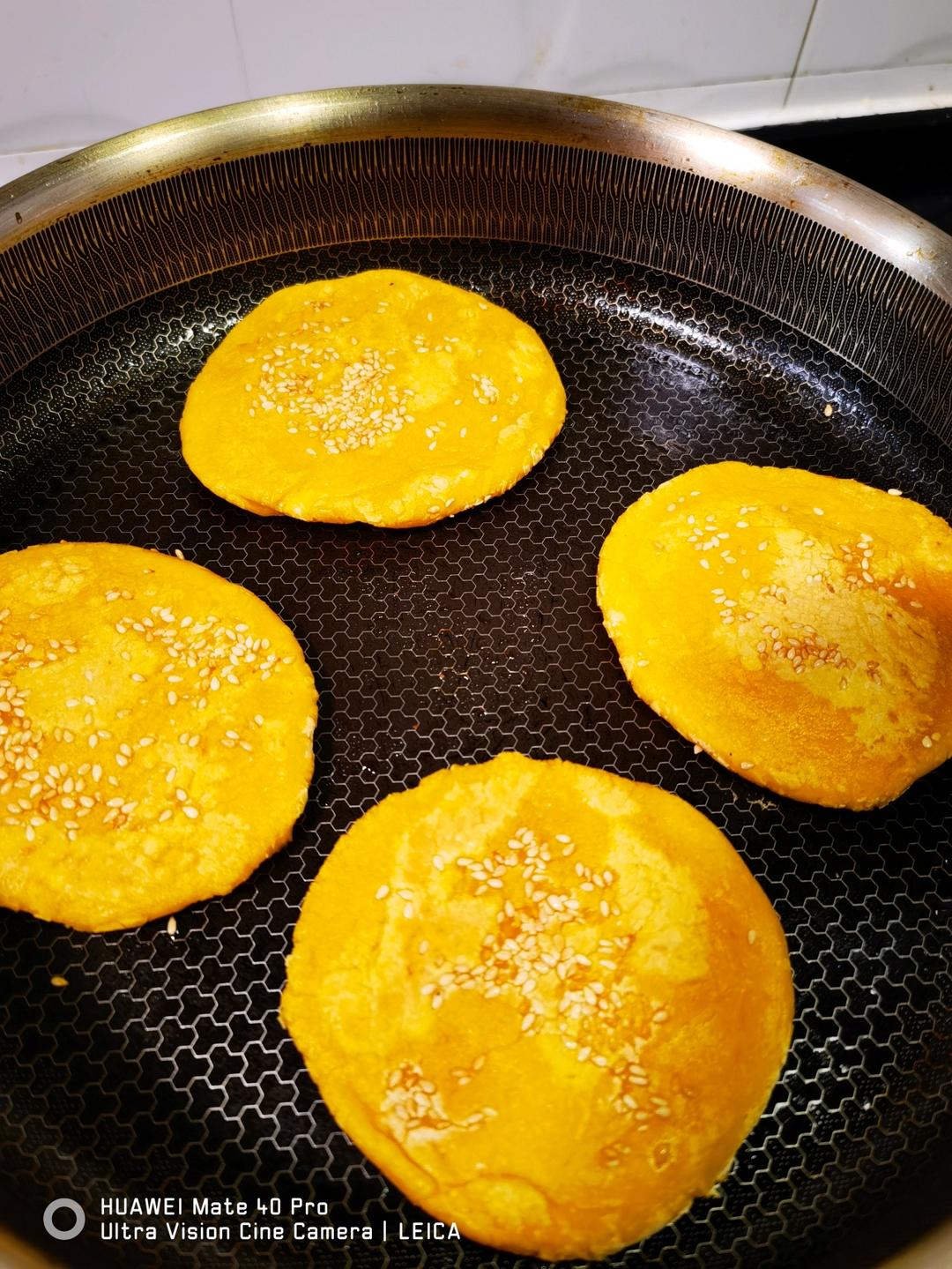 软糯香甜的南瓜饼！超好吃！一次成功