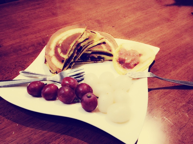 蓝莓酸奶松饼