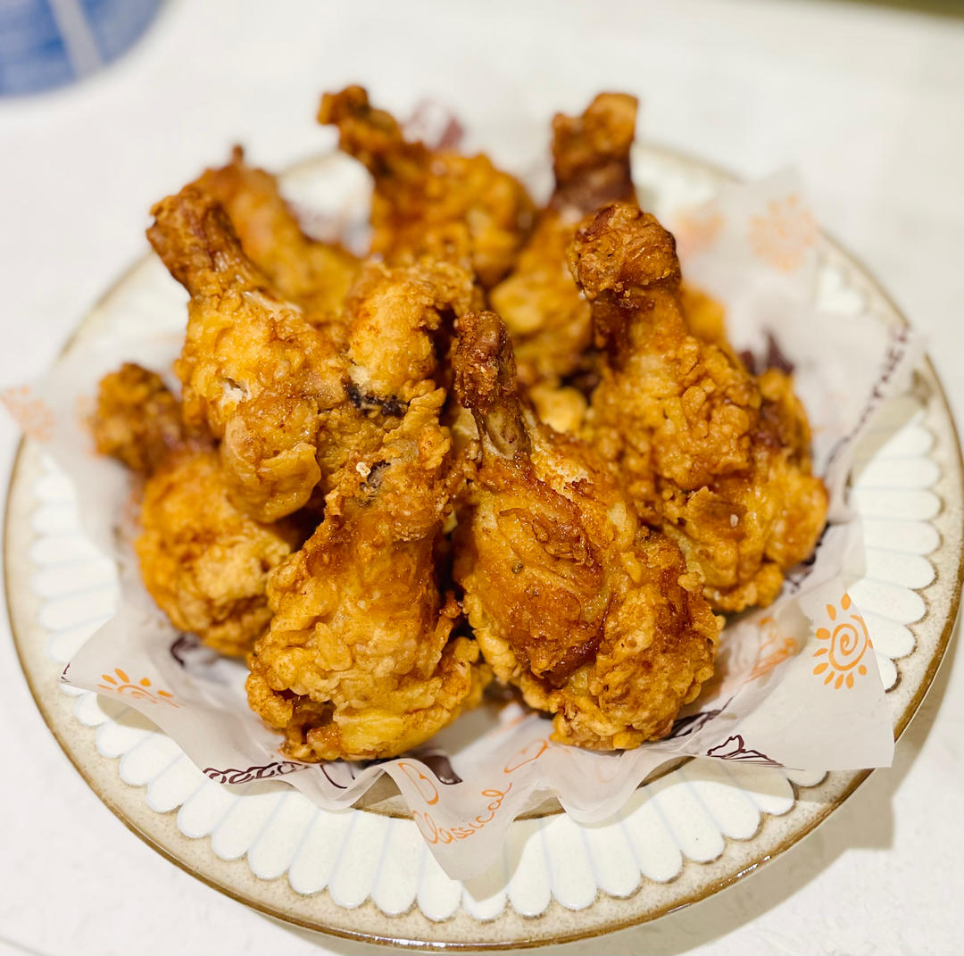 肯德基炸鸡翅（外酥里嫩又多汁）