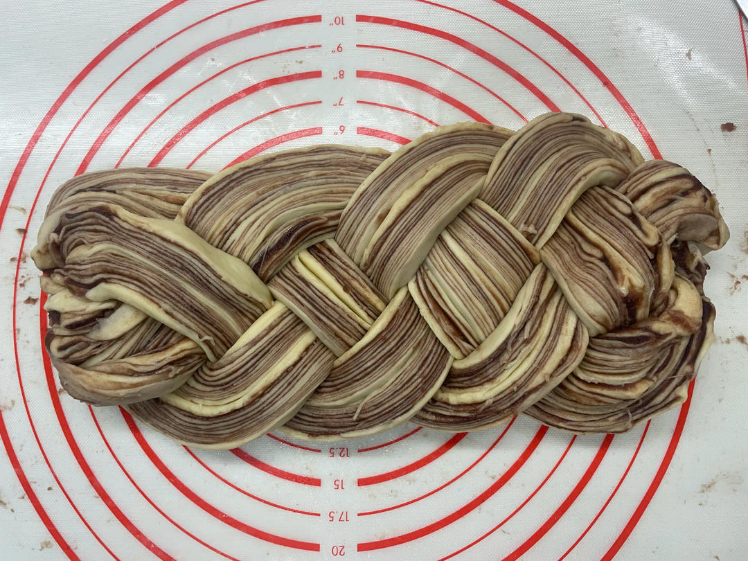 豆沙大理石吐司