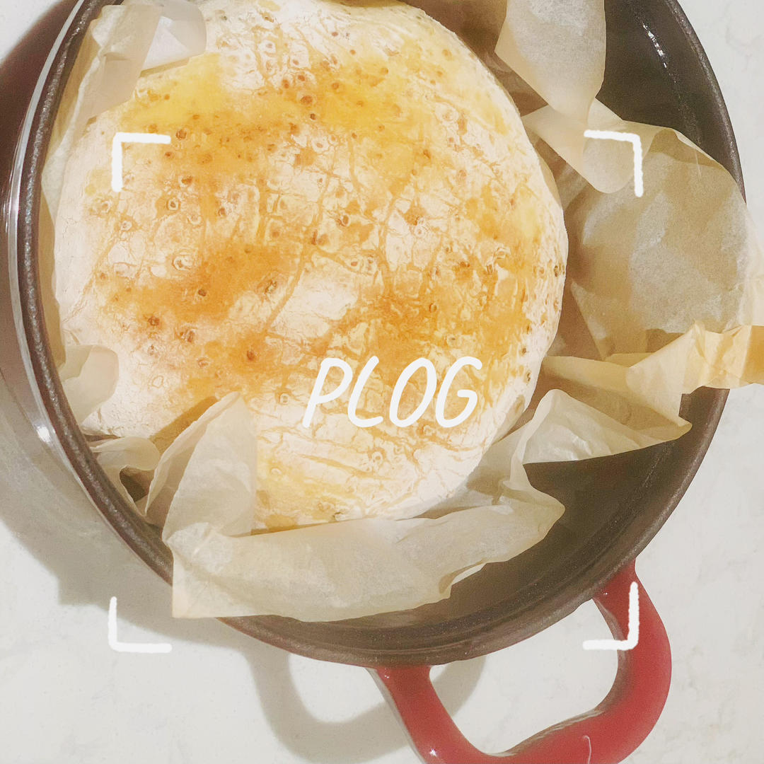 铸铁锅烤欧包【北鼎铸铁珐琅锅食谱】