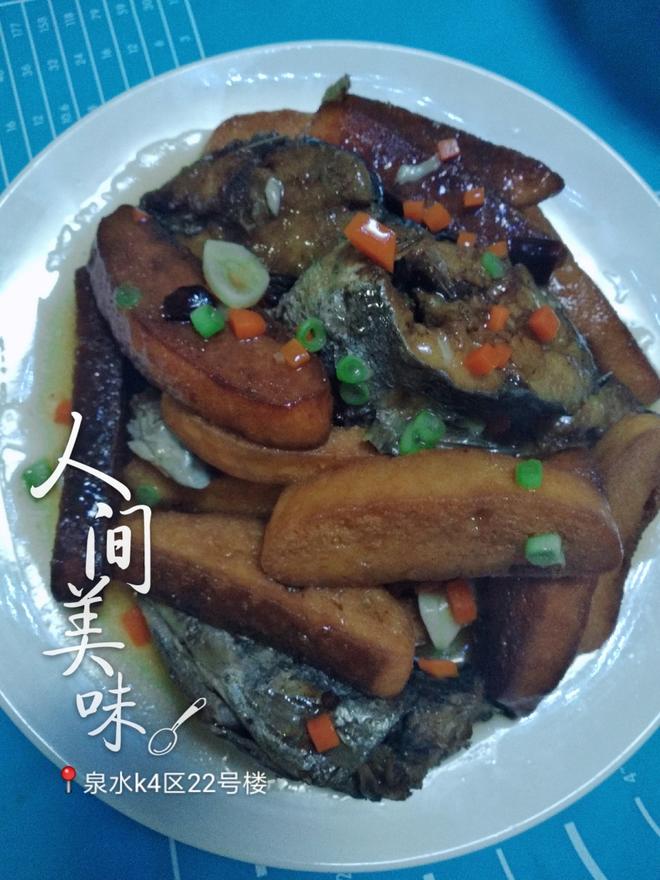 鲅鱼烩饼子（鱼香饼子的味道）的做法