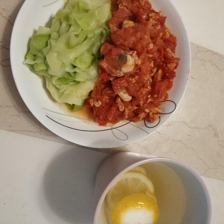 【生酮ketogenic】西葫芦面 低碳水low carb/gluten-free/paleo