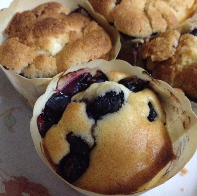 金宝顶爆浆蓝莓乳酪马芬（PH+川上文代）