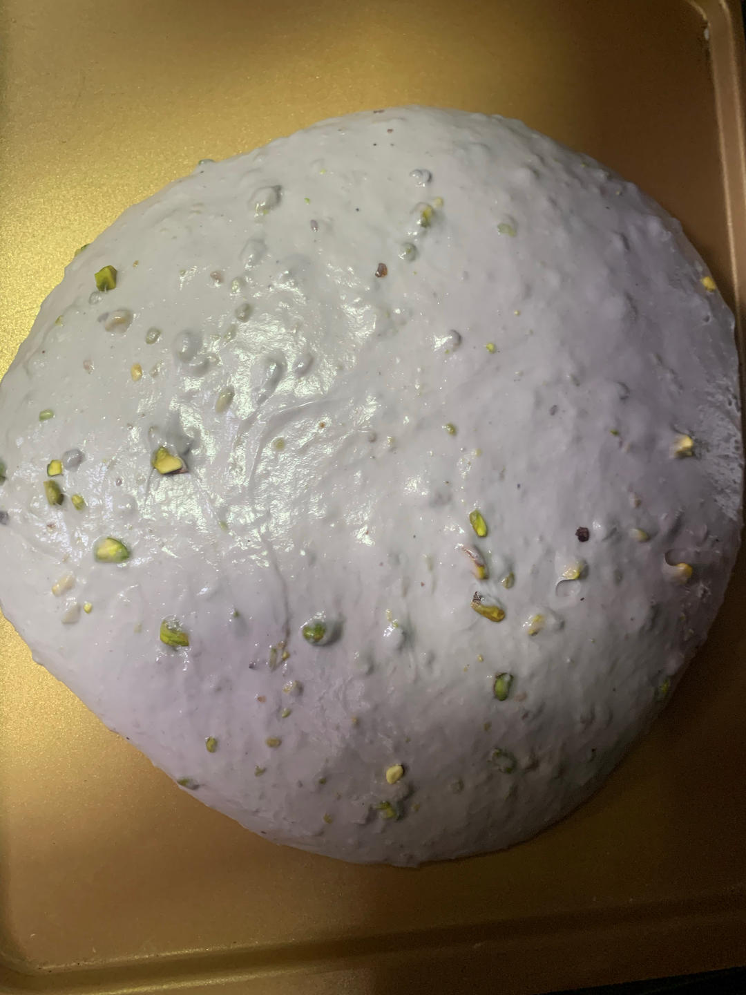 80%高含水｜重奶油蓝莓开心果吐司