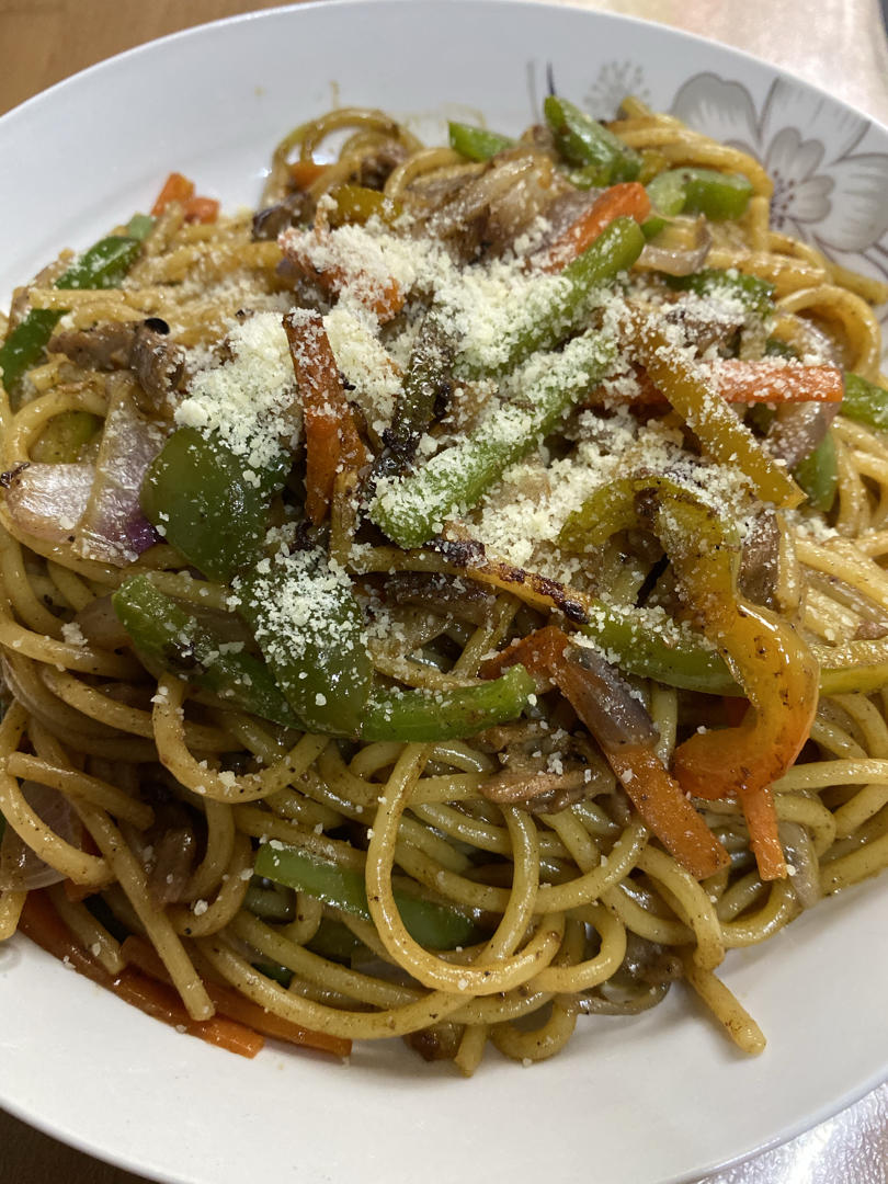 比餐厅好吃的黑椒牛柳意面🍝零失败简单教程
