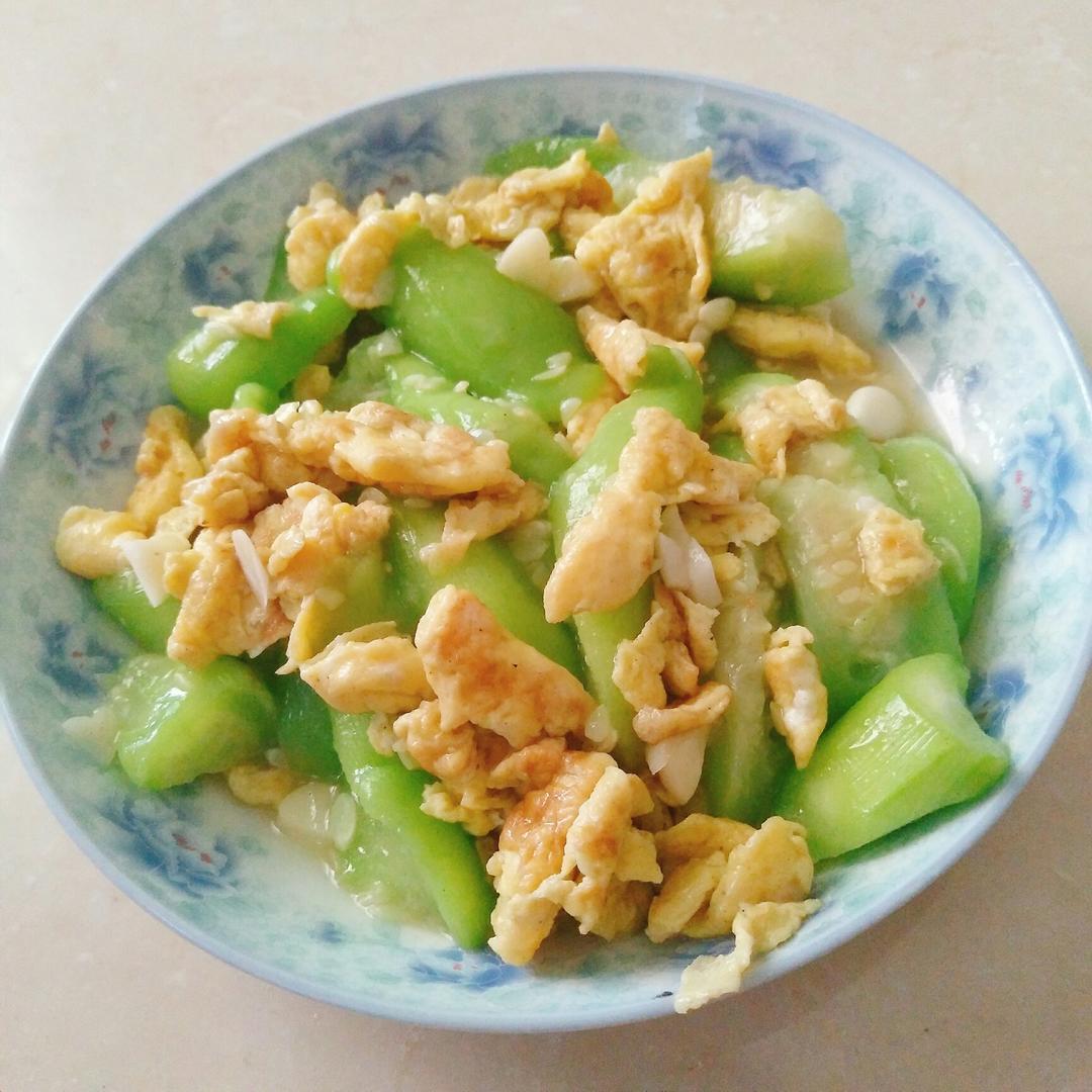 丝瓜炒蛋