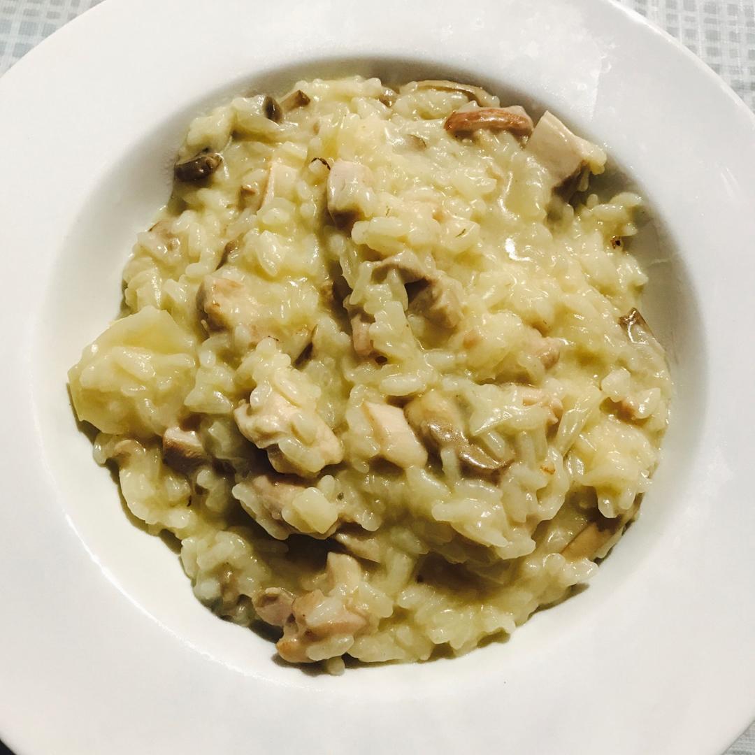 Mushroom risotto 意式蘑菇焗饭