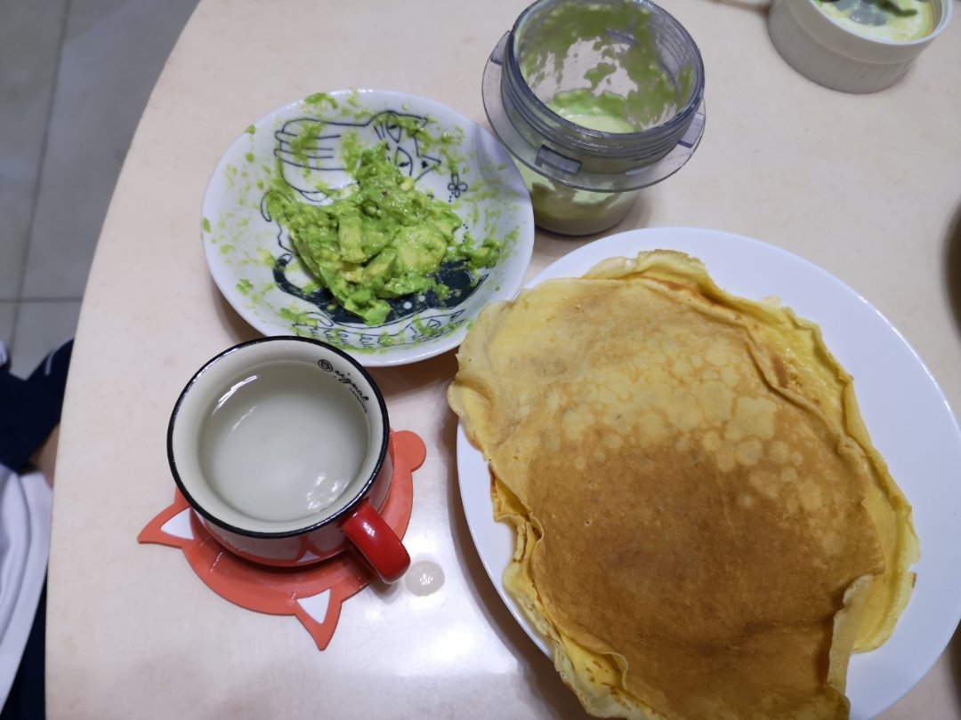 基础早餐可丽饼