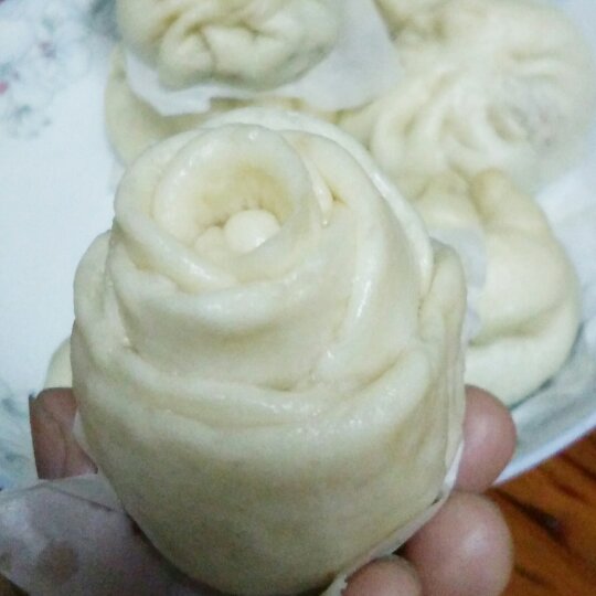 玫瑰花馒头