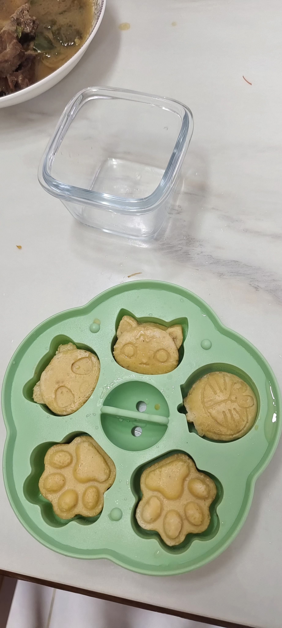 宝宝辅食:苹果红枣蒸糕
