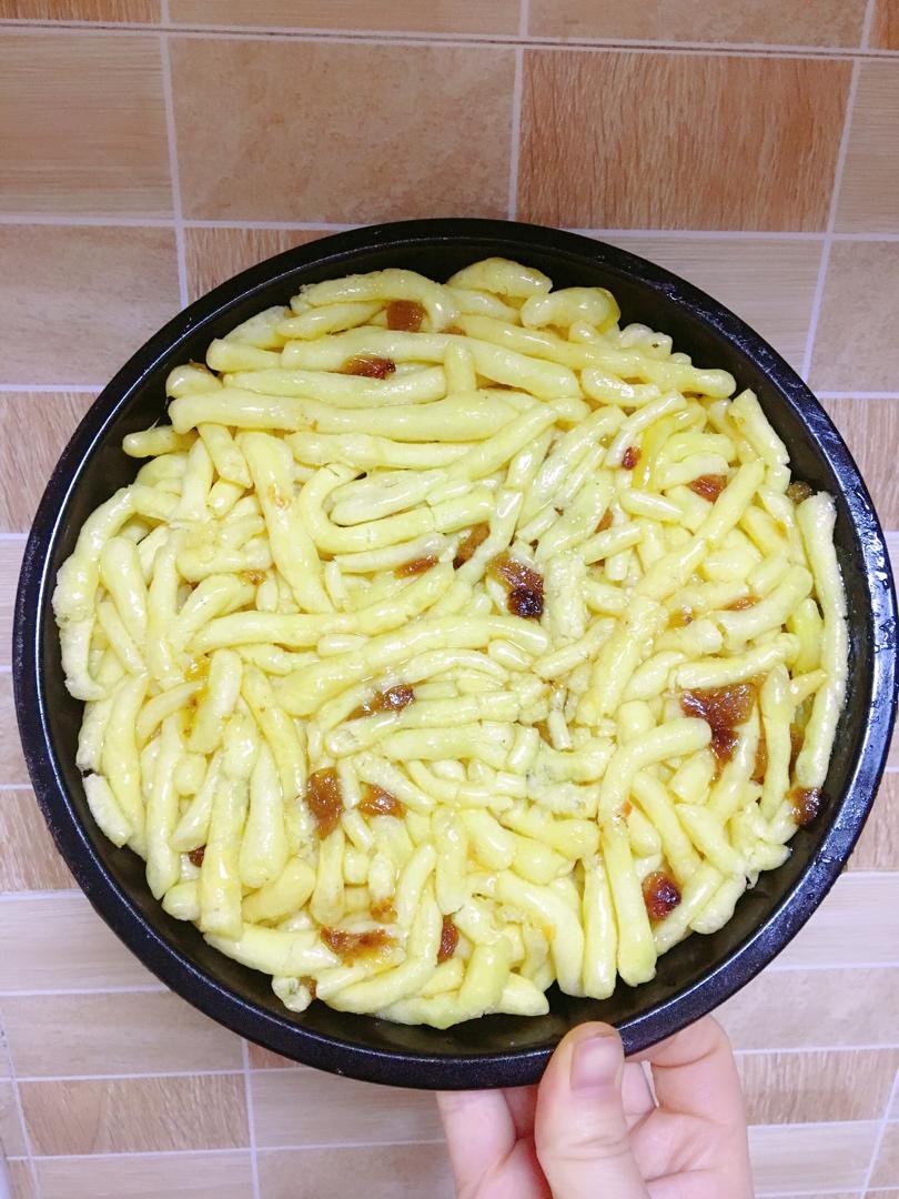 松软的鸡蛋沙琪玛